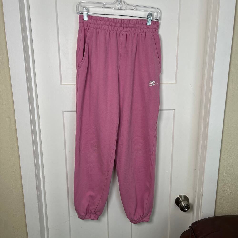 Nike Sportswear Club Fleece Jogger Womens L Pink Activewear
